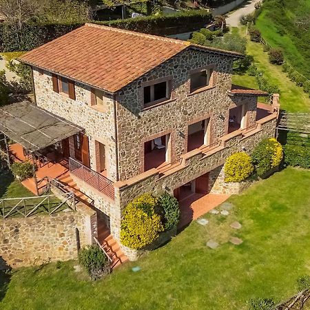 Home With A View In Scansano, Tuscany Экстерьер фото