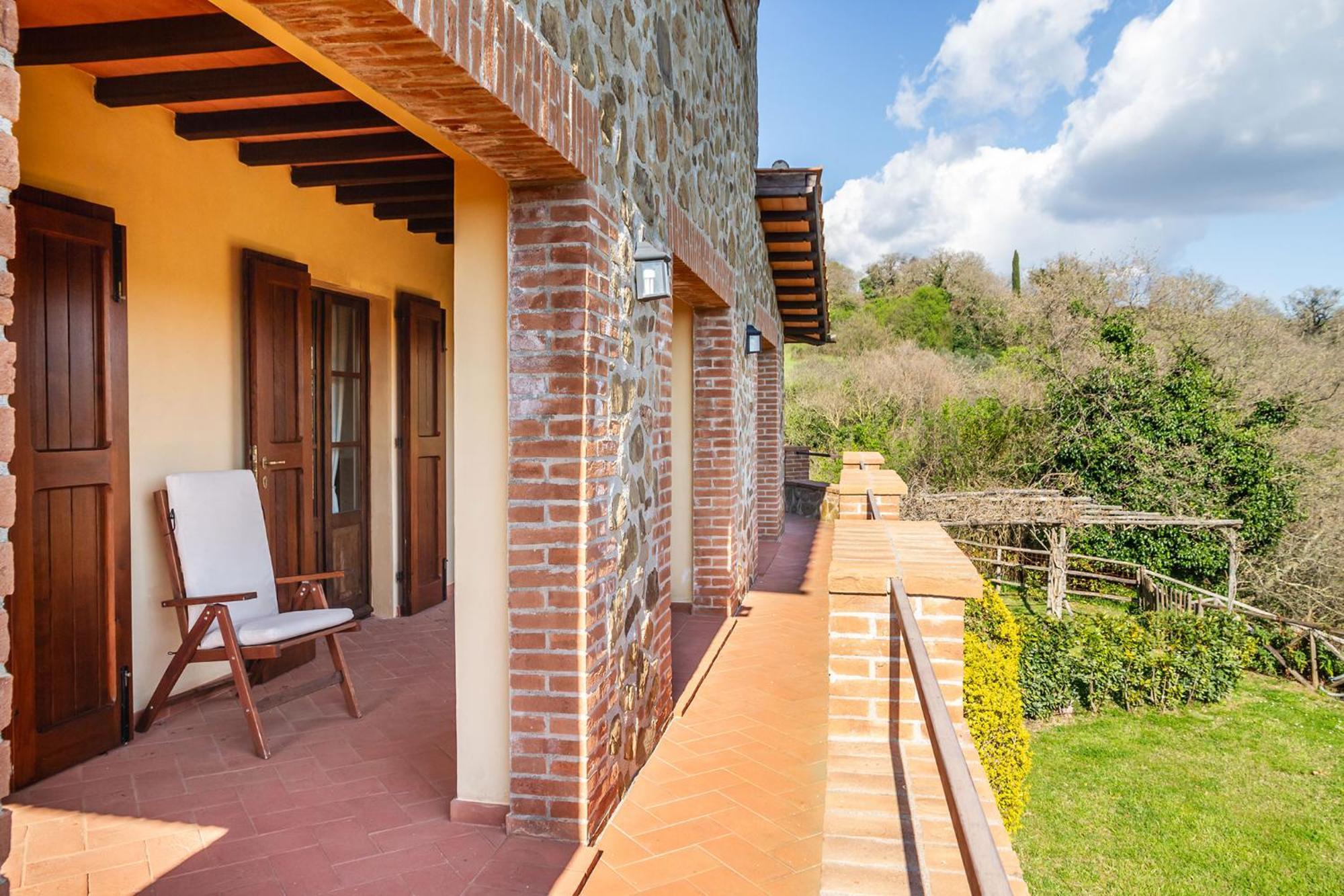 Home With A View In Scansano, Tuscany Экстерьер фото