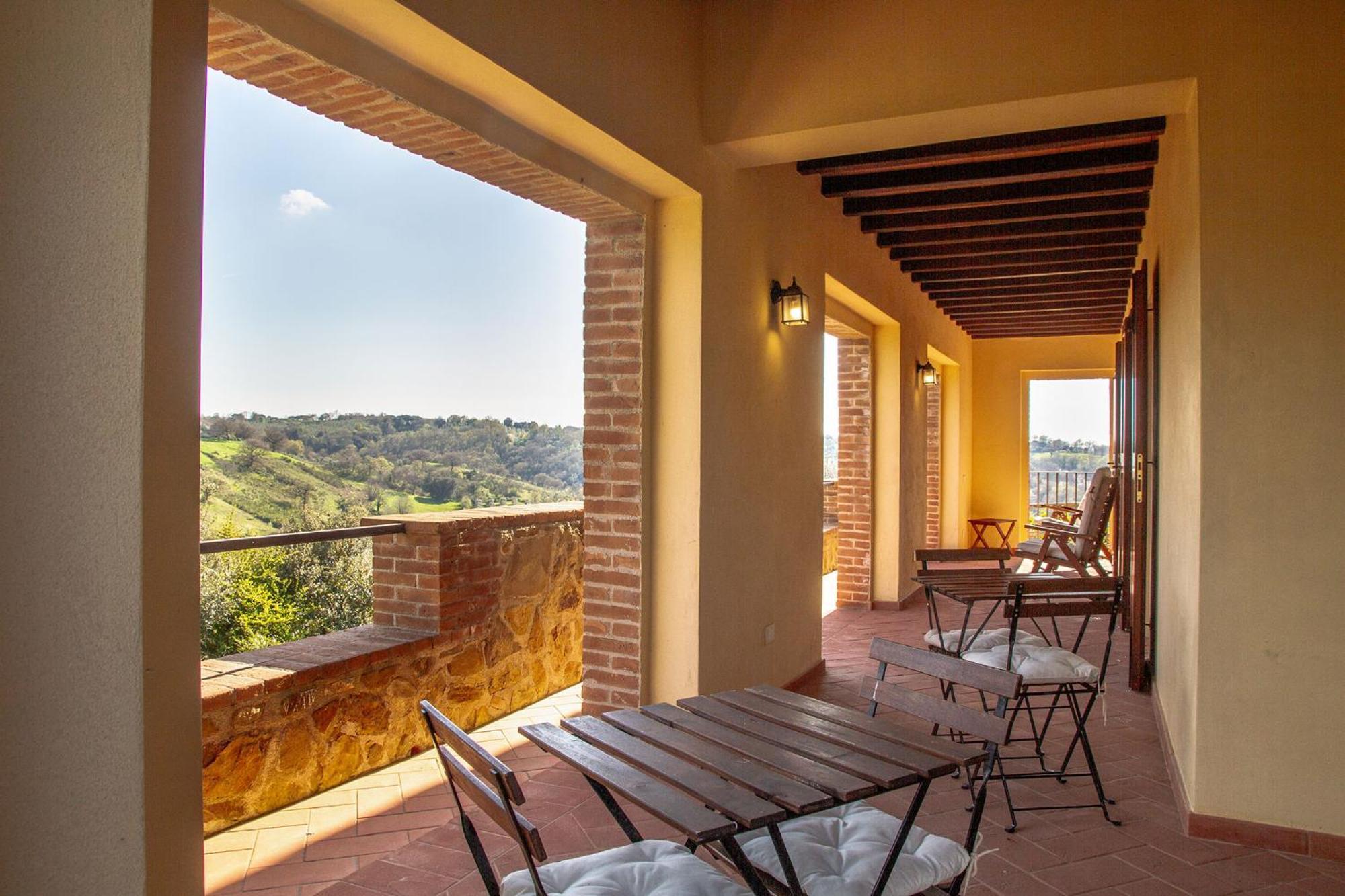Home With A View In Scansano, Tuscany Экстерьер фото